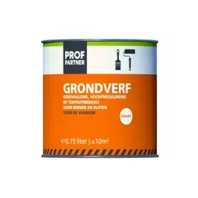ProfPartner Grondverf zwart 750 ml