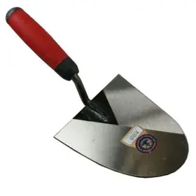 Melkmeisje metseltroffel 160 mm Arnhems model met softgrip rechts