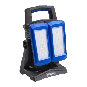 Eurolux LED Accu-Bouwlamp Twin-Spot 4500