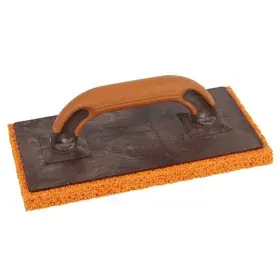 Super Prof Schuurspons grof kunststof oranje 280x140x20 mm supersoft greep