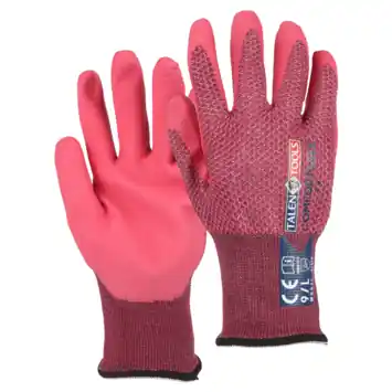 Talen Tools werkhandschoenen comfort maat M roze