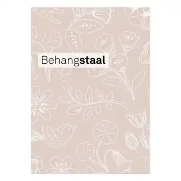 Behangstaal vliesbehang Little Dutch Forest wonders Sage (dessin WD111045)