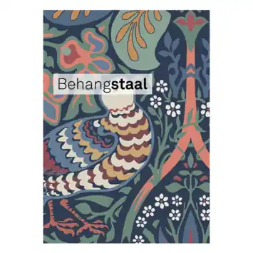 Behangstaal vliesbehang William Morrris at Home Dove & Rose Donkerblauw (dessin 140477)
