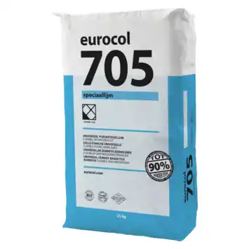 Eurocol 705 speciaal poedertegellijm grijs 25 kg