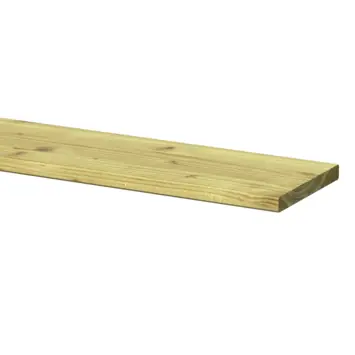 Tuinplank grenen hout geschaafd 1,6 x 14 x 240 cm