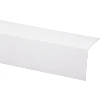 Hoekprofiel kunststof wit 40x40 mm 260 cm
