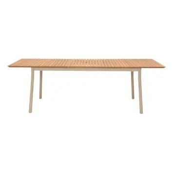 KARWEI tuintafel Daan uitschuifbaar light oak hout 188,4/238,5 x 90 cm