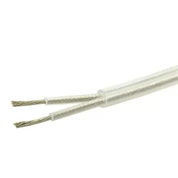 Handson Stroomkabel 2x 0,75mm² Transparant 10 Meter