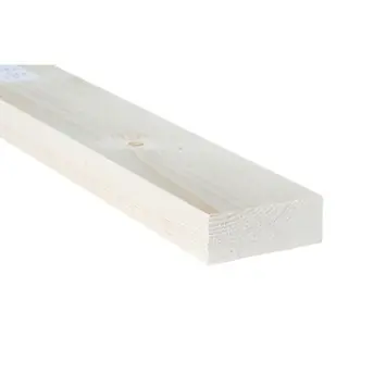 Bouwhout vuren geschaafd 27x69 mm lengte 270 cm