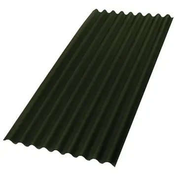 Aquaplan Topline golfplaat bitumen groen 200 x 86 cm