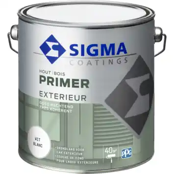 Sigma primer exterieur wit 2,5 L