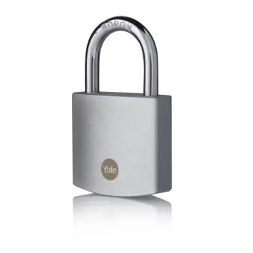 Yale Hangslot messing 50 mm mat chroom finish