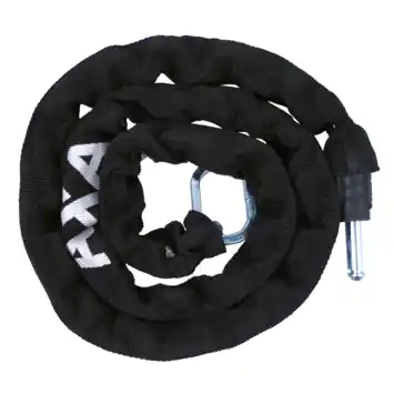 AXA RLC plug in ketting Zwart RLC 140cm ø5,5mm