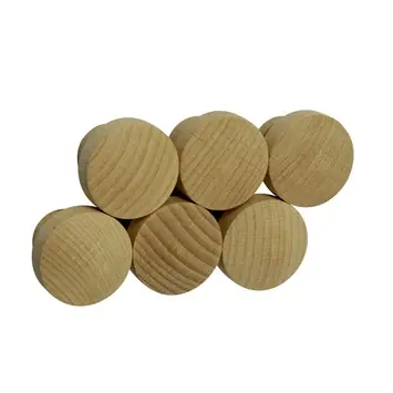Knop Jasmijn beuken 30mm 6 stuks