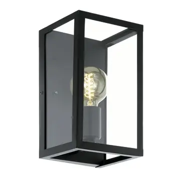 Eglo wandlamp Charterhouse zwart