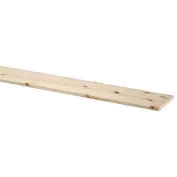 Timmerpaneel massief grenen 200x20 cm dikte 18 mm