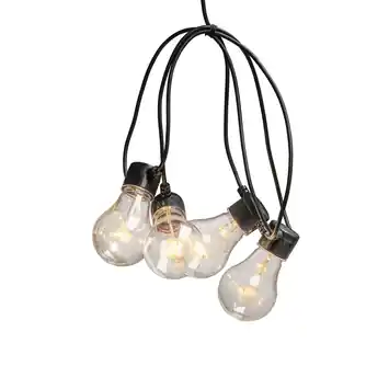 Feestverlichting lichtsnoer 20 LED lampen extra warm wit