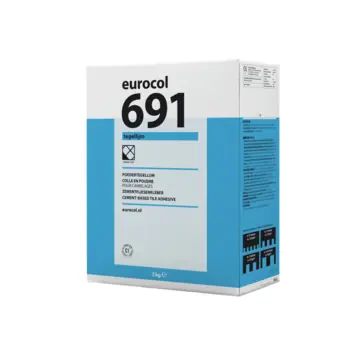 Eurocol 691 poedertegellijm grijs 5 kg