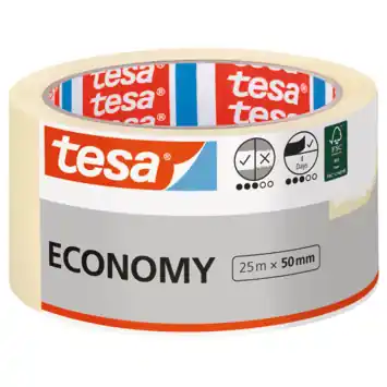 Tesa schilderstape universeel beige 25 m x 50 mm