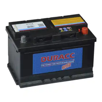 Duracc startaccu 12V 72ah 57113