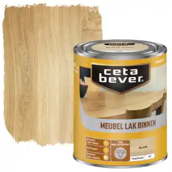 CetaBever meubellak mat transparant 750 ml