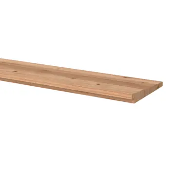 Zweeds rabatdeel Douglas hout 1,2/2,7 x 19 x 240 cm