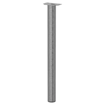 Duraline tafelpoot rond hamerslag Ø7,6x72 cm