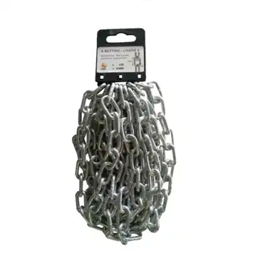 Ketting A-40 verzinkt 3 m