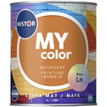 Histor MY Color muurverf extra mat 1 liter