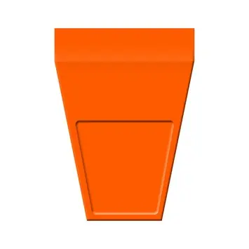 Alabastine laminaatspatel oranje