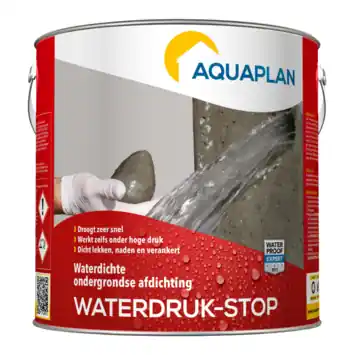 Aquaplan Waterdruk-stop cement afdichting 2,5 kg
