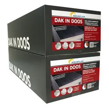 Aquaplan dak in doos 2,8 x 3,5 m incl. gratis manchet