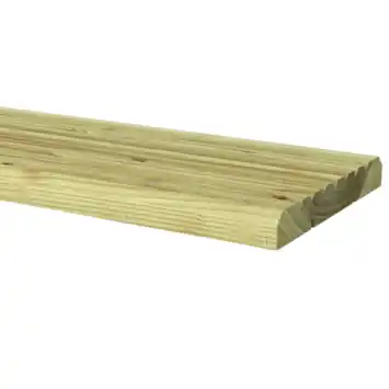 Vlonderplank grenen hout geschaafd 1,9 x 14 x 180 cm