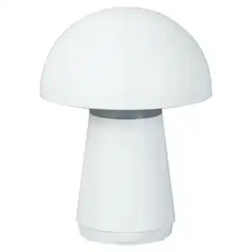 Tafellamp Mush draadloos LED 3W USB oplaadbaar, wit
