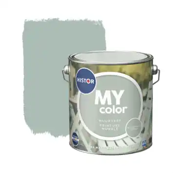 Histor MY Color muurverf extra mat aqua dream 2,5 liter