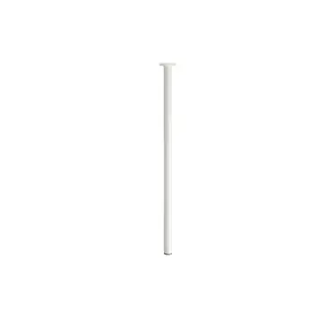 Duraline tafelpoot rond wit Ø3x70 cm