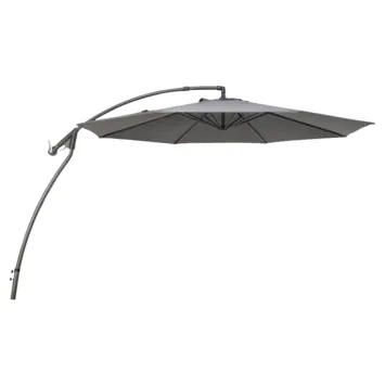 Zweefparasol florida rond antraciet Ø 300 cm