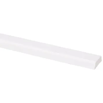 Koplat grenen schuin gegrond 12x34 mm, lengte 270 cm