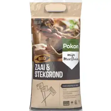 Pokon Bio zaai & stekgrond turfvrij 10 L