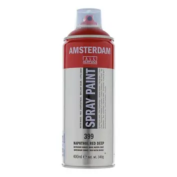 Amsterdam verf acrylverfspray naftolrood donker 400ml
