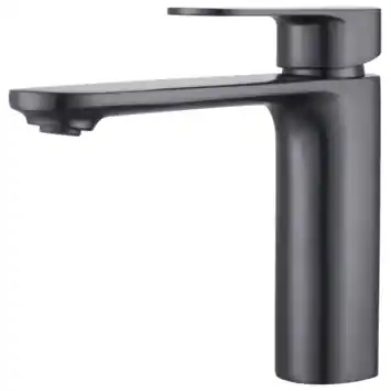 Atlantic wastafelkraan Iven gun metal