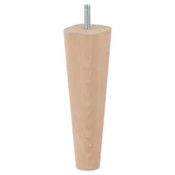 Duraline meubelpoot vierkant/rond beuken 18 cm