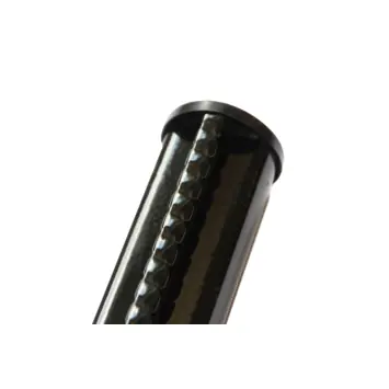 Profielpaal rond zwart Ø 48 mm, lengte 150 cm