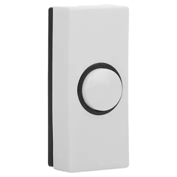 Byron 7910 beldrukker wit