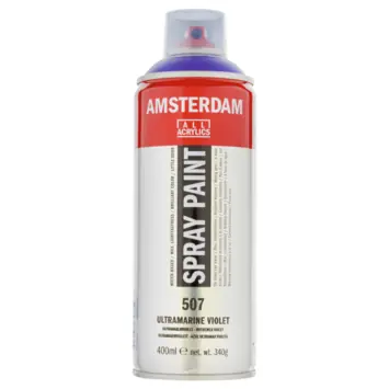 Amsterdam verf acrylverfspray ultramarijn violet 400ml
