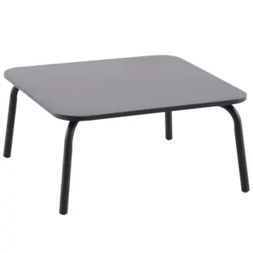 KARWEI bijzettafel Kopenhagen antraciet metaal 68 x 68 cm