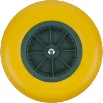 Practo Garden Kruiwagenwiel TK002 Geel