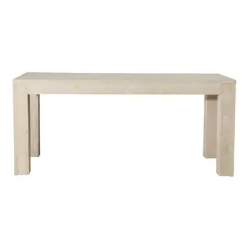 Eettafel Liefburg zand steigerhout 95 x 200 cm