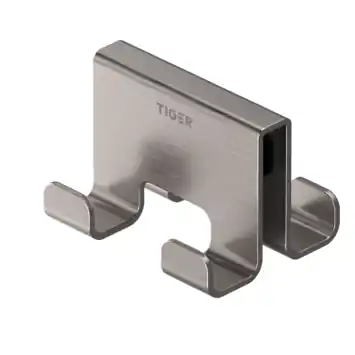 Tiger Handdoekhaak Caddy Dubbel Rvs