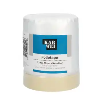 Karwei 2-in-1 folietape 35 m x 55 cm